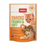 Biscuiți Pisici MERA Snacks Crunch Soft Pui 200g
