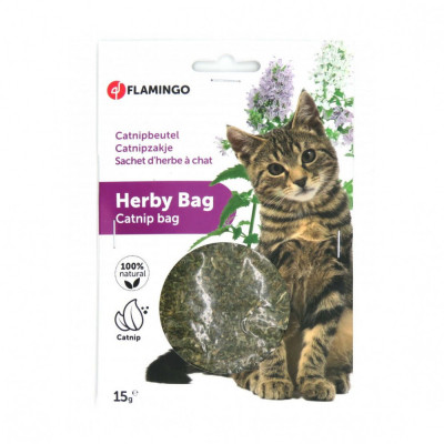Flamingo Herby Bag Catnip 15 g foto