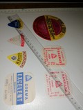Cumpara ieftin RARE - LOT 7 AMBALAJ PROD LACTATE / ETICHETA - / BRANZA TOPITA ETC..