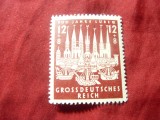 Serie 1 valoare Gross Deutsches Reich 1943 - 800 Ani oras Lubeck
