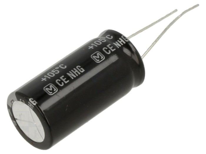 Condensator 22mF 6.3V THT