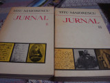 Titu Maiorescu - Jurnal - volumele 2 si 3 - (1978 / 1980 )