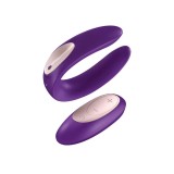 Satisfyer Double Plus Remote - Vibrator pentru Cuplu, 9x2.8 cm, Orion