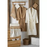 Cumpara ieftin Set Baie Luisa 10 Piese, Halate si Prosoape pentru El si Ea - HEP141