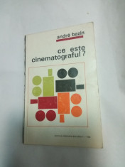 CE ESTE CINEMATOGRAFUL - ANDRE BAZIN foto