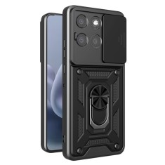 Husa Motorola Moto G86 Power protectie camera Asteroid GSM CamShield Series, negru