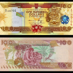 INSULELE SOLOMON █ bancnota █ 100 Dollars █ 2006 █ P-30 █ semnatura 10 █ UNC