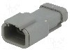 Conector auto, DTM, 3 pini, DEUTSCH - DTM04-3P-E003 foto