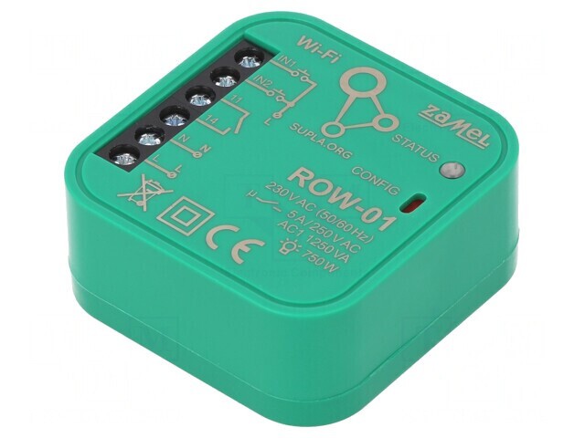 Controler SUPLA 1 Canal &icirc;n Cutie de Metal 230VAC IP20