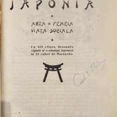 Ioan Timus, JAPONIA - arta, femeia, viata sociala (clisee si desene)