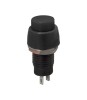 Intrerupator buton cu apasare 1 circuit 2A 250V OFF-ON cu retinere negru 09068FK