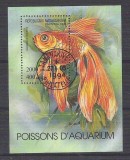 Madagascar 1994 Fish perf. sheet used T.387