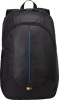 RUCSAC CASE LOGIC, pt. notebook de max. 17.3 inch, 2 compartimente, buzunar frontal | buzunar lateral x 2 | buzunar dorsal, waterproof, poliester, neg