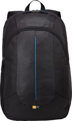 RUCSAC CASE LOGIC, pt. notebook de max. 17.3 inch, 2 compartimente, buzunar frontal | buzunar lateral x 2 | buzunar dorsal, waterproof, poliester, neg foto
