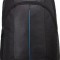 RUCSAC CASE LOGIC, pt. notebook de max. 17.3 inch, 2 compartimente, buzunar frontal | buzunar lateral x 2 | buzunar dorsal, waterproof, poliester, neg