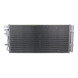 Condensator climatizare AC Kia Stinger, motor: 2.5 T-GDI, Condensator cu uscator integrat, OEM/OES, miez si rezervor din aluminiu brazat, 976J5500
