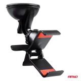 Suport auto pentru telefon AMIO HOLD-04 cu ventuza pentru parbriz