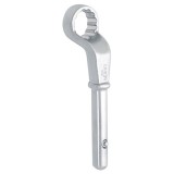 Unior 178/2 - Cheie inelara simpla cotita 85 mm