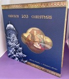ROMANIA 2013 - LP 2005a, album filatelic &ndash; CRACIUN 2013, Nestampilat