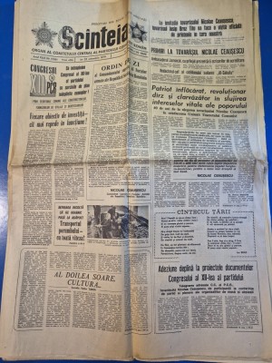 ziarul scanteia 25 octombrie 1979 foto