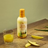 GEL DE ALOE VERA PUR, CU GUST DE MANGO - 1 L