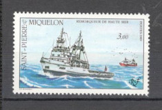 St.Pierre si Miquelon.1989 Vapoare SS.60 foto