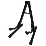 Stativ Chitara Universal Pliabil IdeallStore&reg;, Metalic, Negru, 38cm, Acustic, Electric, Bass, Banjo, Ukulele, Mandolina, Vioara