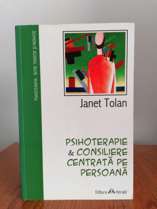 Janet Tolan, Psihoterapie și consiliere centrată pe persoană