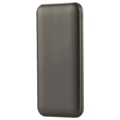 Power bank 10000mah cu cablu 30cm tip c - negru foto