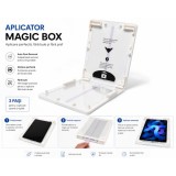 Folie din Sticla Securizata cu Aplicator Magic Box pentru iPad Air 13" M5, 9H, Transparenta