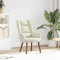 vidaXL Fotoliu de relaxare Crem 63 x 67 x 94 cm Catifea
