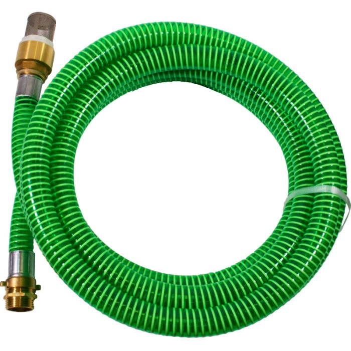 Furtun de aspirare cu filtru KA7P pentru pompe de gradina Gude 94441, L 7 m, O25 mm