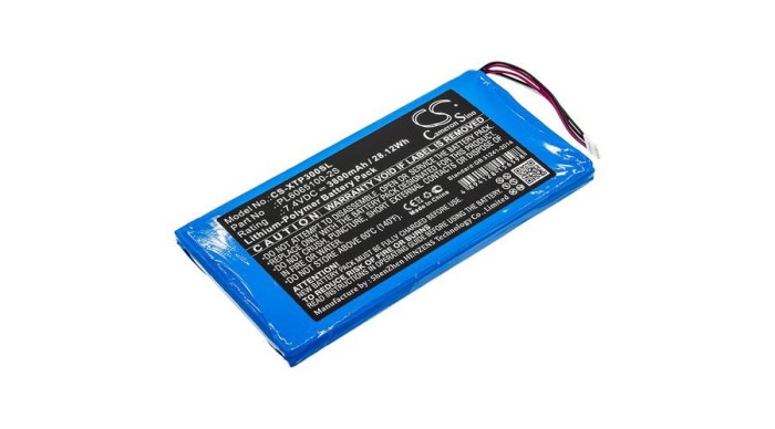 Cameron Sino 3800mAh XTOOL EZ300 Pro,i80 Pad Baterie