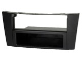 Cadru radio Mercedes 2 ISO negru 4CARMEDIA - Montaj rapid și sigur