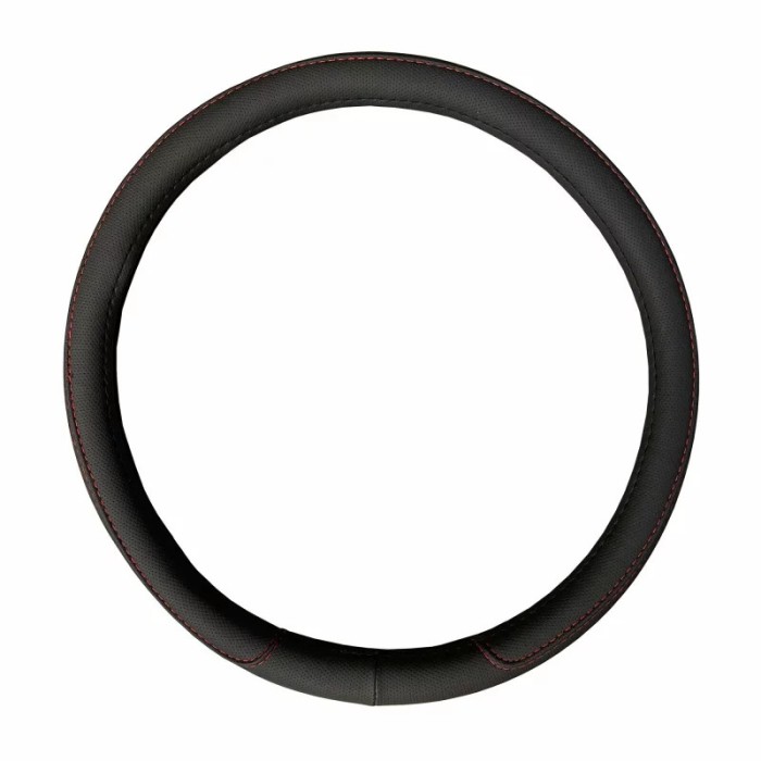 Husa volan Griprite - M - &Oslash; 37/39cm - Negru/Rosu Garage AutoRide