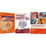 Pachet Bacalaureat 2026. Limba si literatura romana, Matematica M2 Tehnologic. Teste si Biologie pe intelesul tuturor Clasele 11-12 - Mariana Badea, D