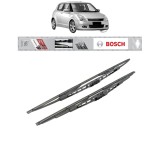 Cumpara ieftin Set 2 stergatoare SUZUKI SWIFT III (MZ, EZ) din 2005-2015, Tip Clasic Standard, Bosch Twin