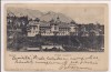 Carte postala circulata in anul 1905 Sinaia
