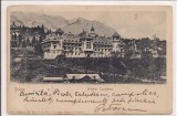 Carte postala circulata in anul 1905 Sinaia