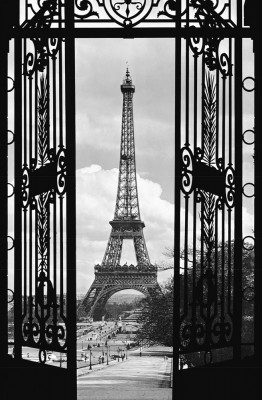 Fototapet 00644 Turnul Eiffel anul 1909 foto