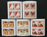 YEMEN K. - PISICI-serie 4 X 5 valori in BLOC-MNH**.- YK 009C