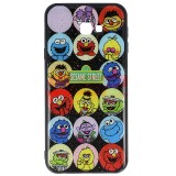 Husa Samsung Galaxy J4 Plus, Toc UV Copy Glass, Sesame Street