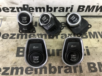 Buton Start Stop motor BMW F20,F30,F32,F07,F10,F11,F06,F12,F13,F01,F02 foto