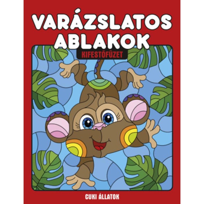 Var&aacute;zslatos ablakok kifestőf&uuml;zet - Cuki &aacute;llatok