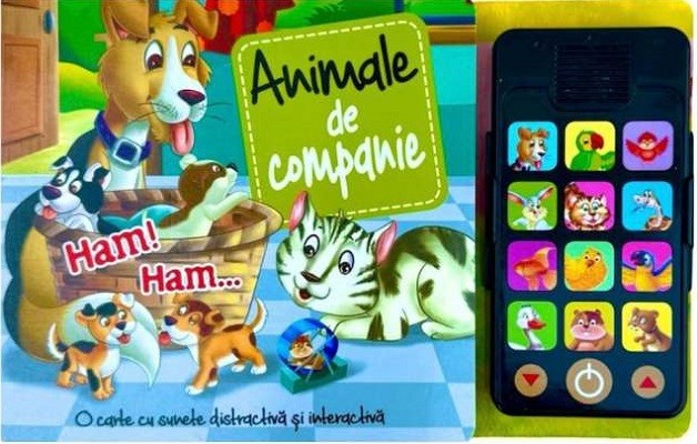 Animale De Companie - Cu Modul Sunete, - Editura Flamingo