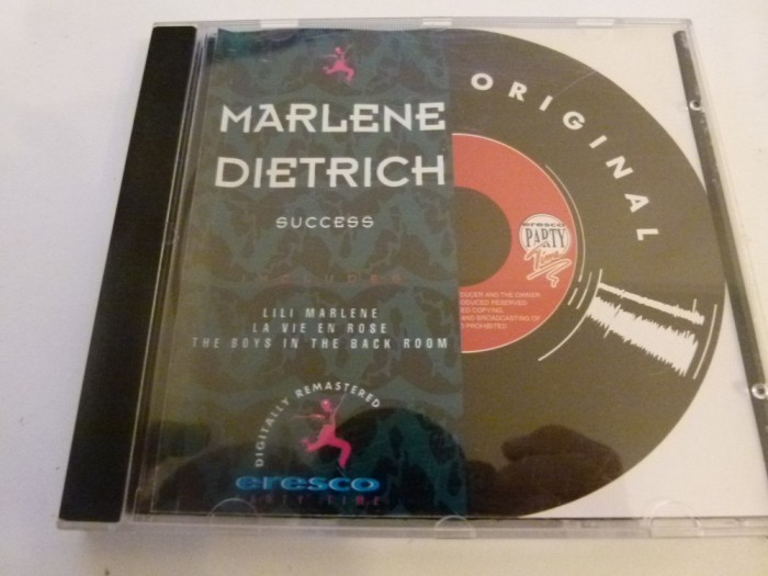 Marlene Dietrich, cd