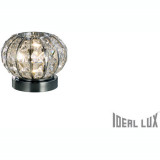 Veioza Calypso cu abajur sferic si decoratiuni de cristal 1x40W, Ideal Lux