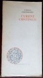 Cumpara ieftin VIRGIL GHEORGHIU - CURENT CONTINUU (VERSURI, 1968 / coperta &amp; desene de MARCELA CORDESCU)