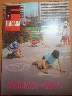 revista flacara 1 mai 1971-art teatru in sarbatoare,marele premiu automobilistic foto