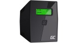 Sursă de Alimentare Ne&icirc;ntreruptibilă Green Cell UPS 800VA 480W cu Afișaj LCD | VERSIUNE UE | 2x Prize Schuko